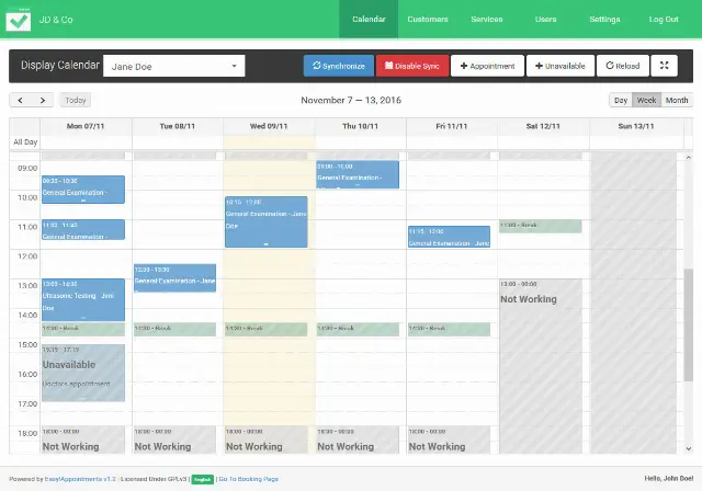 Easy Appointments