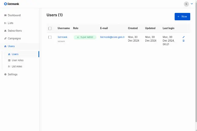 Listmonk