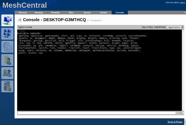 Meshcentral