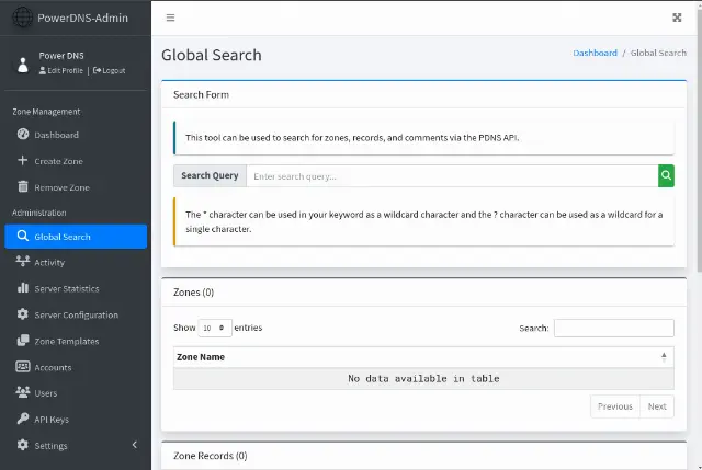 PowerDNS DNS Server